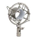 Showgear Microphone holder 44-48 mm Grey anti shock mount