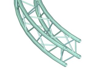 Alutruss Decolock DQ-4 Circle Element d=3m 90°