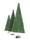 Fir tree, flat, light green, 150cm