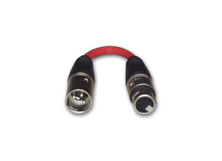 DMX Adapter 3-pol XLR male, 5-pol XLR female