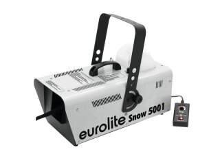 Eurolite Snow 5001 Schneemaschine, 2m Ausstoß (regelbar), 1000 Watt