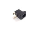 Power socket 2-pin bent supply input