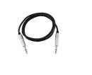 Omnitronic Jack cable 6.3 stereo 1m bk ROAD