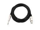 Omnitronic Adaptercable XLR(F)/Jack mono 2m bk