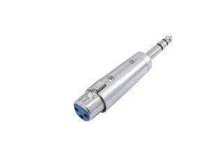 Omnitronic Adapter XLR(F)/Jack(M) stereo