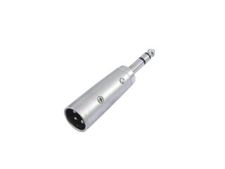 Adapter XLR-Stecker/Klinkenstecker stereo