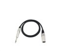 Omnitronic Kabel XK-09 XLR-male./Klinke-St.mono 0,9m