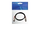 Omnitronic XLR cable 3pin 1.5m bk/rd