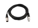 Omnitronic Kabel FP-50 XLR 5pol m/f schwarz 5,0m
