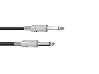 Omnitronic Jack cable 6.3 mono 10m bk