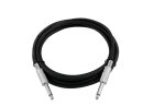 Omnitronic Jack cable 6.3 mono 10m bk