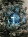 LED Snowball 15cm, ice blue