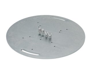 Alutruss Steel Base Plate round type A