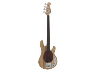 Dimavery MM-501 E-Bass, fretless, nature