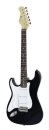 Dimavery ST-203 E-Guitar LH, black