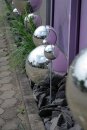 Deco Ball 10cm, silver 4x