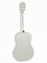 Dimavery AC-303 Classical Guitar 3/4, white