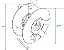 Schill Cable Drum IT380.RM A=385/C=142