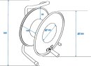 Schill Cable Drum HT300.SO A=300/C=125