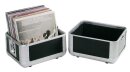 Roadinger Record Case ALU 50/50, rounded, bk