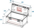 Roadinger Flightcase TSL-100/200