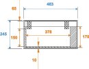 Roadinger Transportcase für TSL-100/200