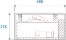 Roadinger Transportcase für TSL-100/200