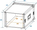 Roadinger Rack Profi 8U 45cm