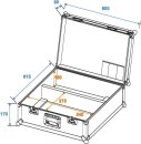 Roadinger Transportcase für 2x TS-150/TS-7/TS-255