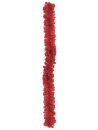 Noble pine garland, red, 270cm