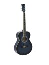 Dimavery AW-303 Western-Gitarre, blau