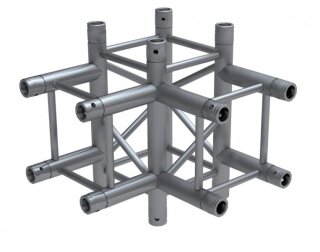 Global Truss F34, 4-Punkt Traverse, 4-Weg Ecke T40