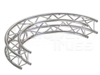 Global Truss F34, 4-Punkt Traverse, Kreisstück für Ø 11,0m 30°