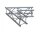 Global Truss F34PL, 4-Punkt Traverse, 2-Weg Ecke C20 60°