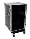 Roadinger Rack Profi 18U 45cm with Wheels