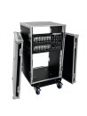 Roadinger Rack Profi 18U 45cm with Wheels