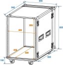 Roadinger Rack Profi 20HE 45cm mit Rollen