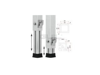 Guil PTA-440/60-100 Teleskopfuß für Guil Bühnenelemente, variabel, 60-100cm