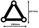 Sweettruss KV3/290-C23 Winkel 135°