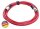 DMX Kabel 5-pol XLR, PROFI, Neutrik, 3m, rot