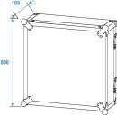 Roadinger Verstärkerrack PR-2, 10HE, 47cm tief