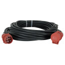 Lodestar Motorcable 20 m, CEE 4P 16A, Red