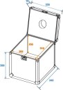 Roadinger Transportcase für Spiegelkugel 30cm