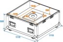 Roadinger Transportcase für Spiegelkugel 100cm