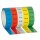 Showgear Markertape, 25mm/33m, 15m Markierung, weiss