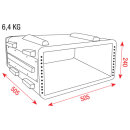 Showgear ABS Case 19 Zoll, 4U