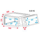 Showgear 19 Zoll Rackcase, 2U