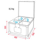 DAP-Audio Flightcase für 4 Stk. LED par 56 short