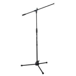 Showgear Eco Microphones stand with boom arm, 890-1460mm plastic base part