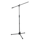 Showgear Eco Microphones stand with boom arm, 890-1460mm...